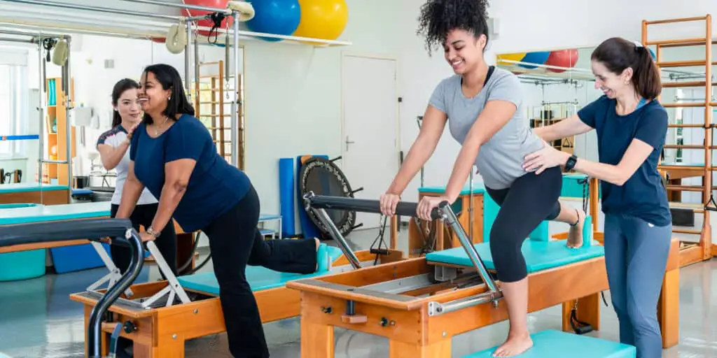 Pilates Reformer lesson