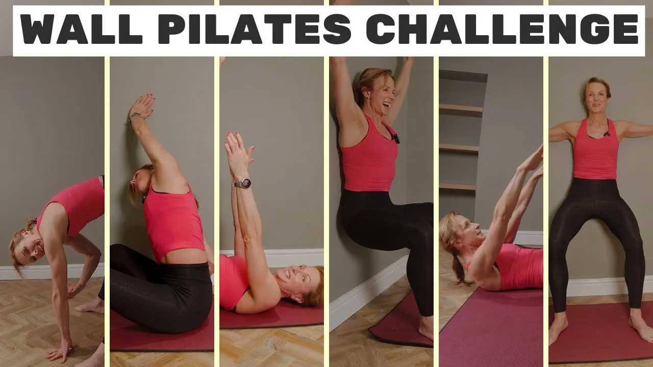 6 Day Wall Pilates Challenge
