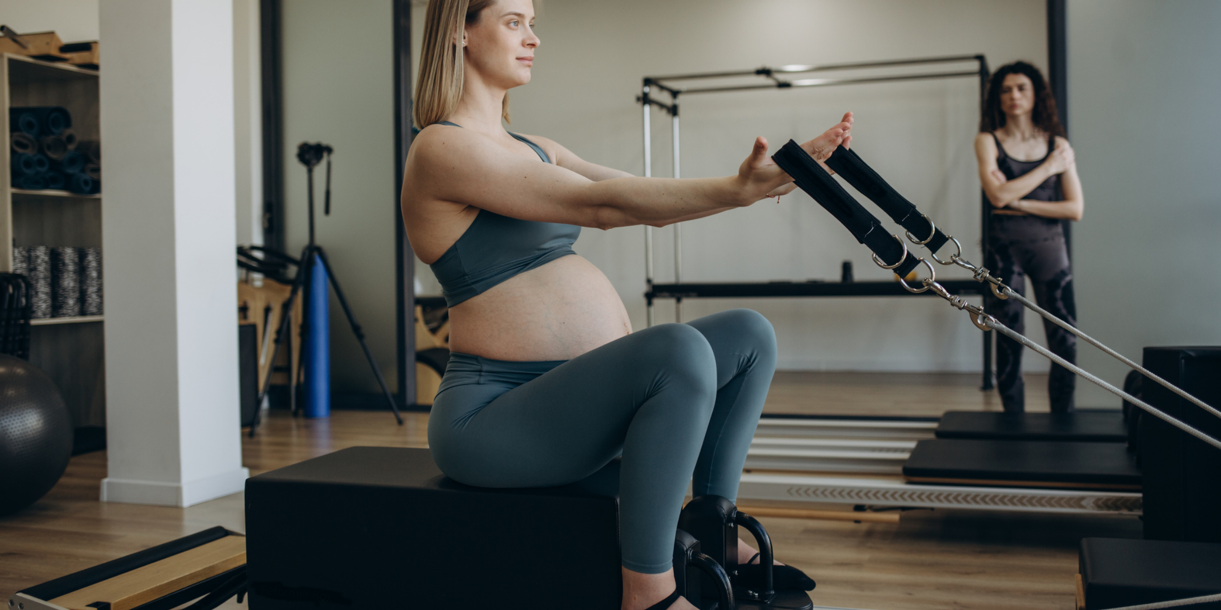 pregnant reformer pilates